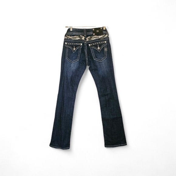 ​Miss Me Angel Wing Embellished Bootcut Jeans - Style JP5011B6